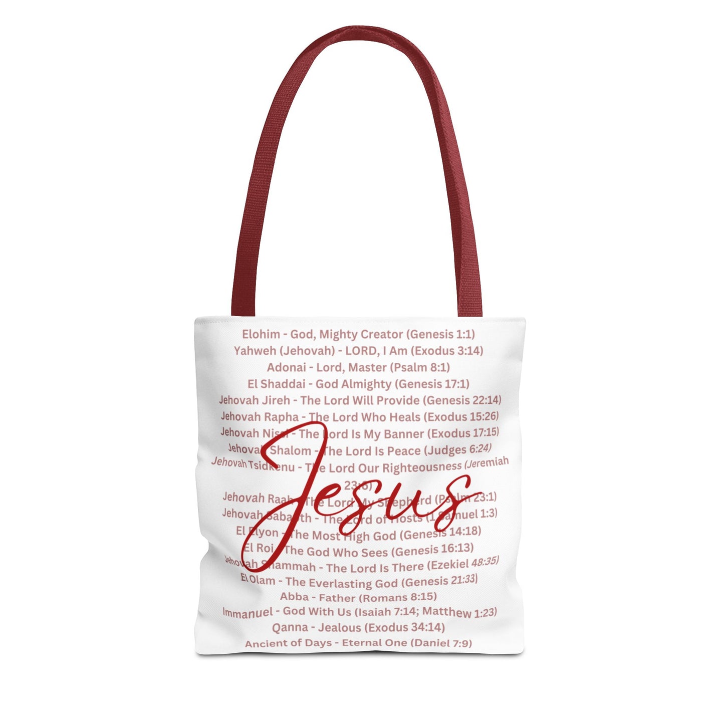 Everyday Holy Names Tote Bag