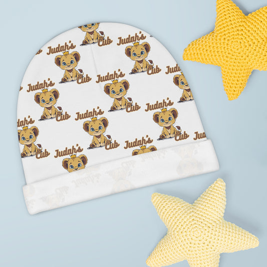 Judahs Cub Baby Beanie (AOP)