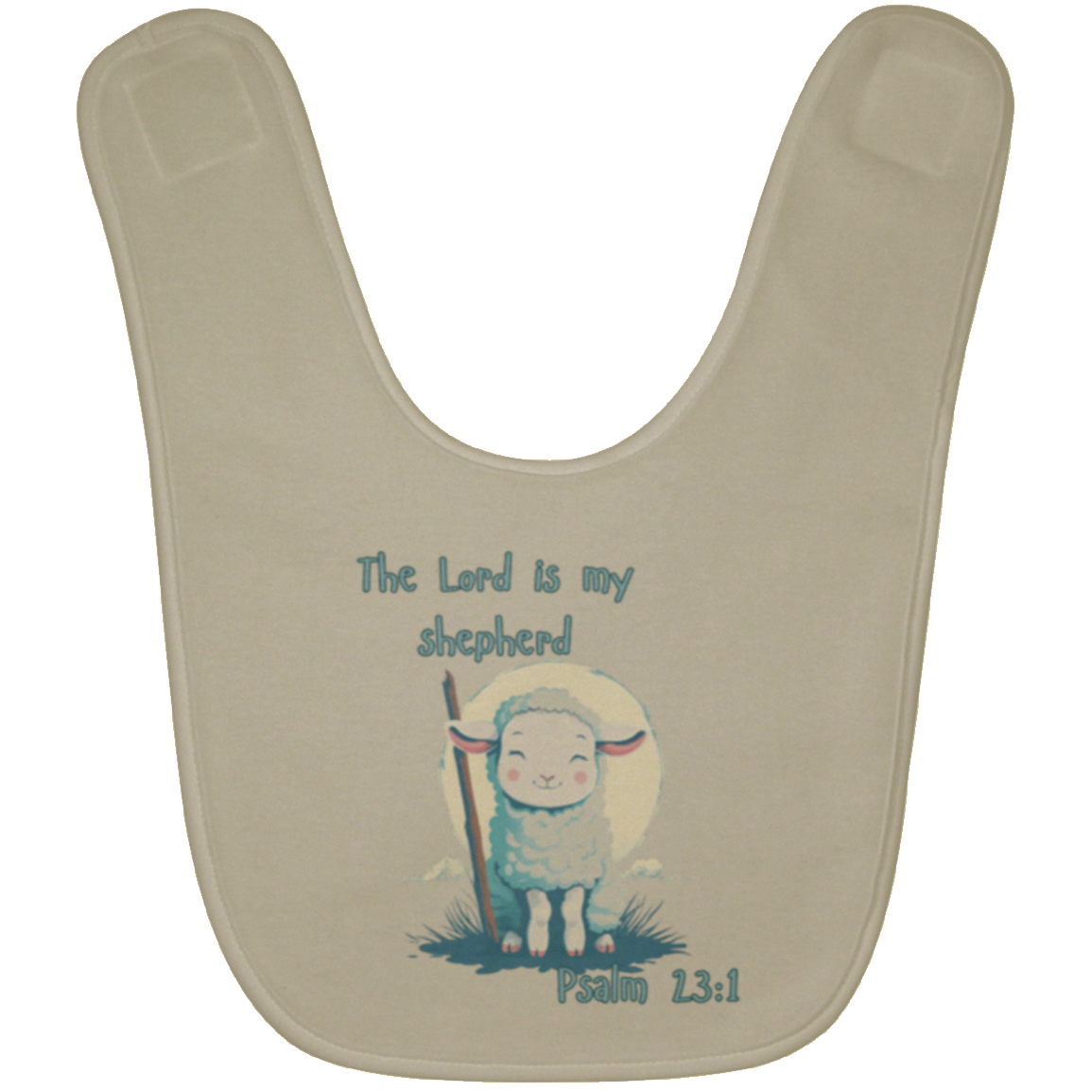 Psalm 23:1 Baby Bib