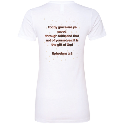 Saved by Grace Ladies' Boyfriend T-Shirt