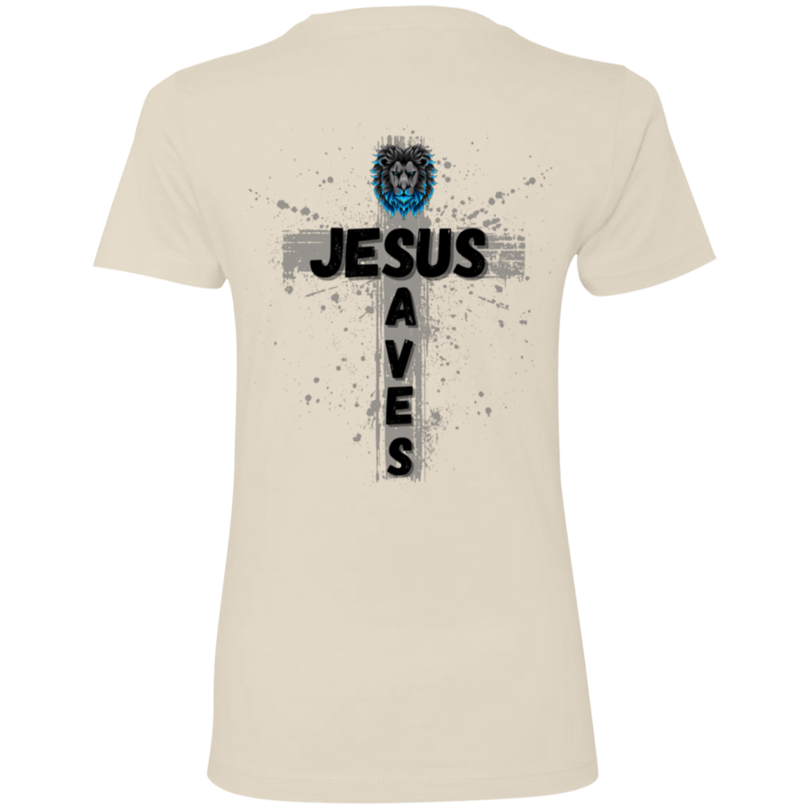 Jesus Saves Ladies' Boyfriend T-Shirt