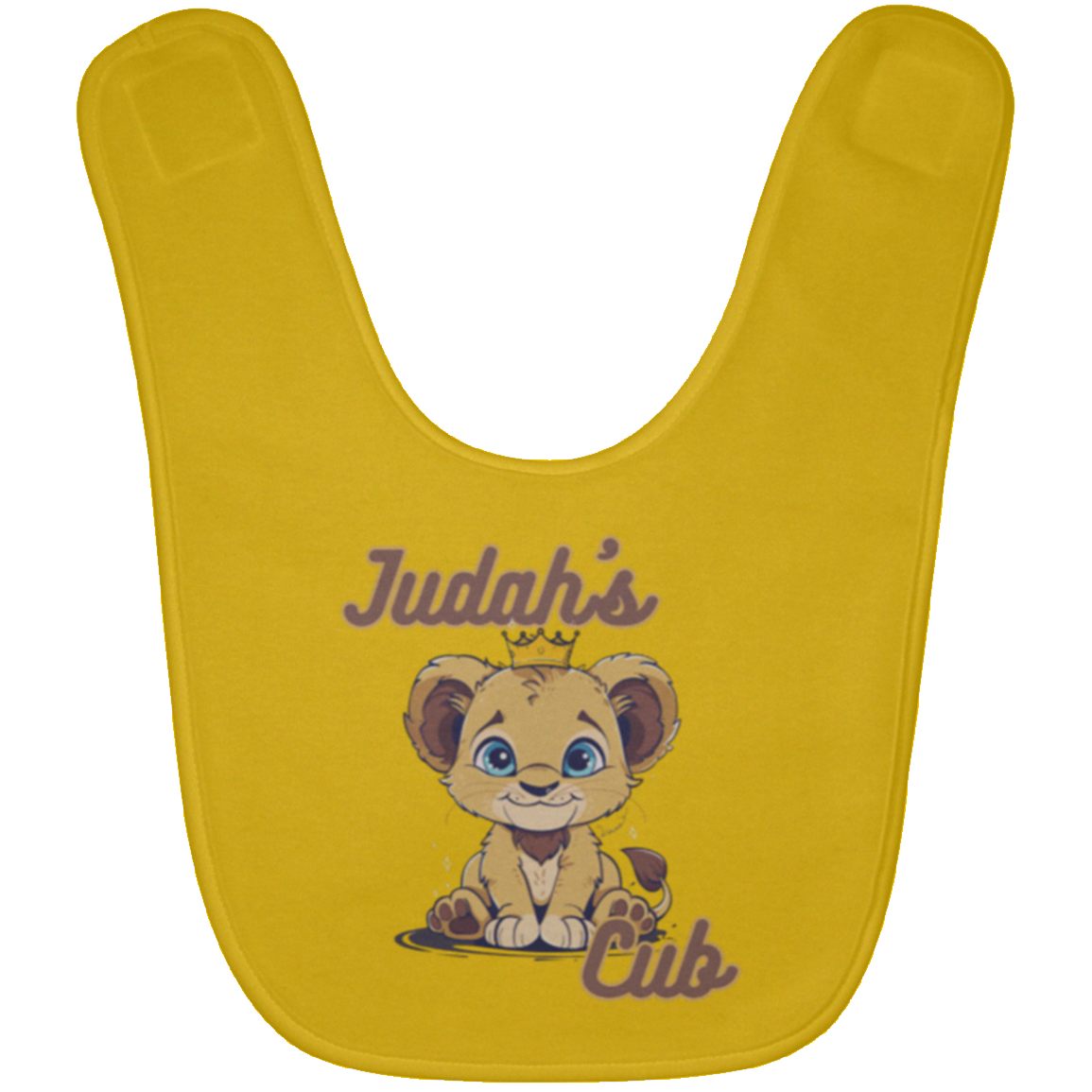 Judahs Cub Baby Bib
