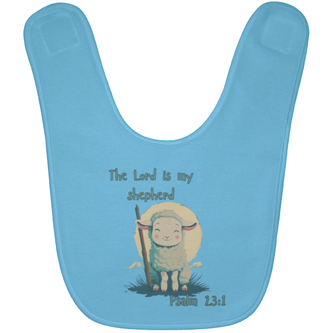 Psalm 23:1 Baby Bib