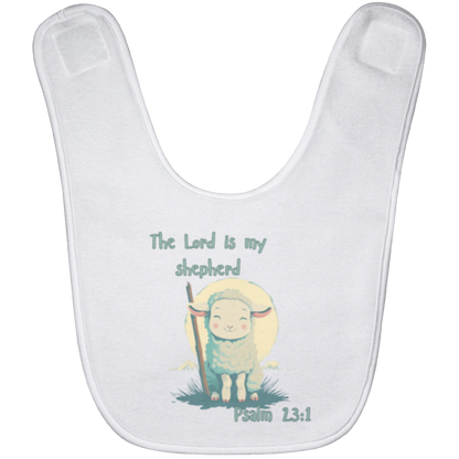 Psalm 23:1 Baby Bib