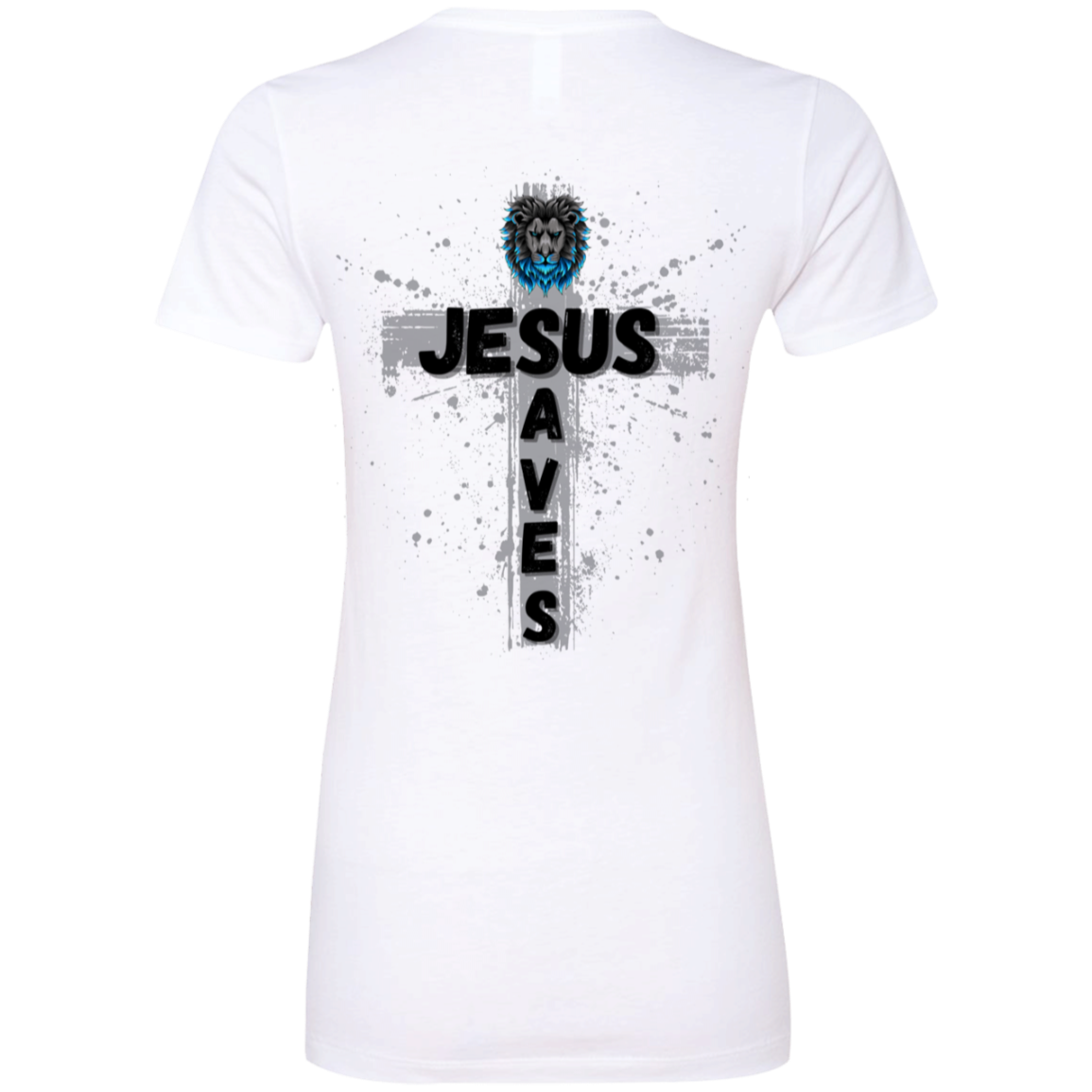 Jesus Saves Ladies' Boyfriend T-Shirt