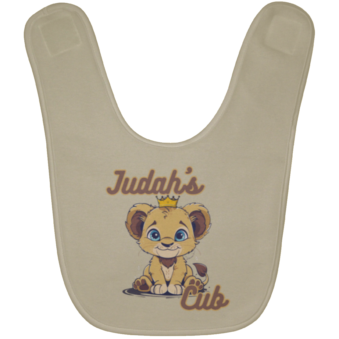 Judahs Cub Baby Bib